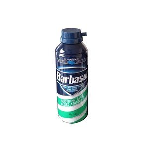 Barbasol Thick & Rich Soothing Aloe Shaving Cream 5 oz. Canister